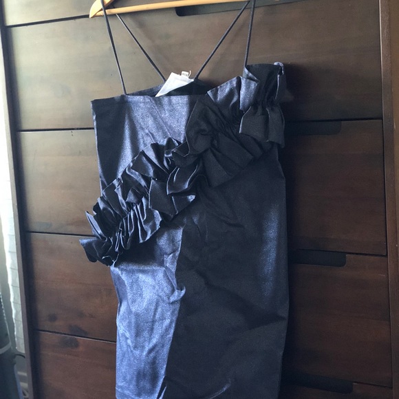 NWT! Urban Outfitters Ruffle Mini Dress! - Picture 6 of 8